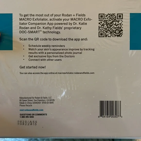 Rodan + Fields Redefine MACRO exfoliator brand new sealed box 📦 with xtra tip